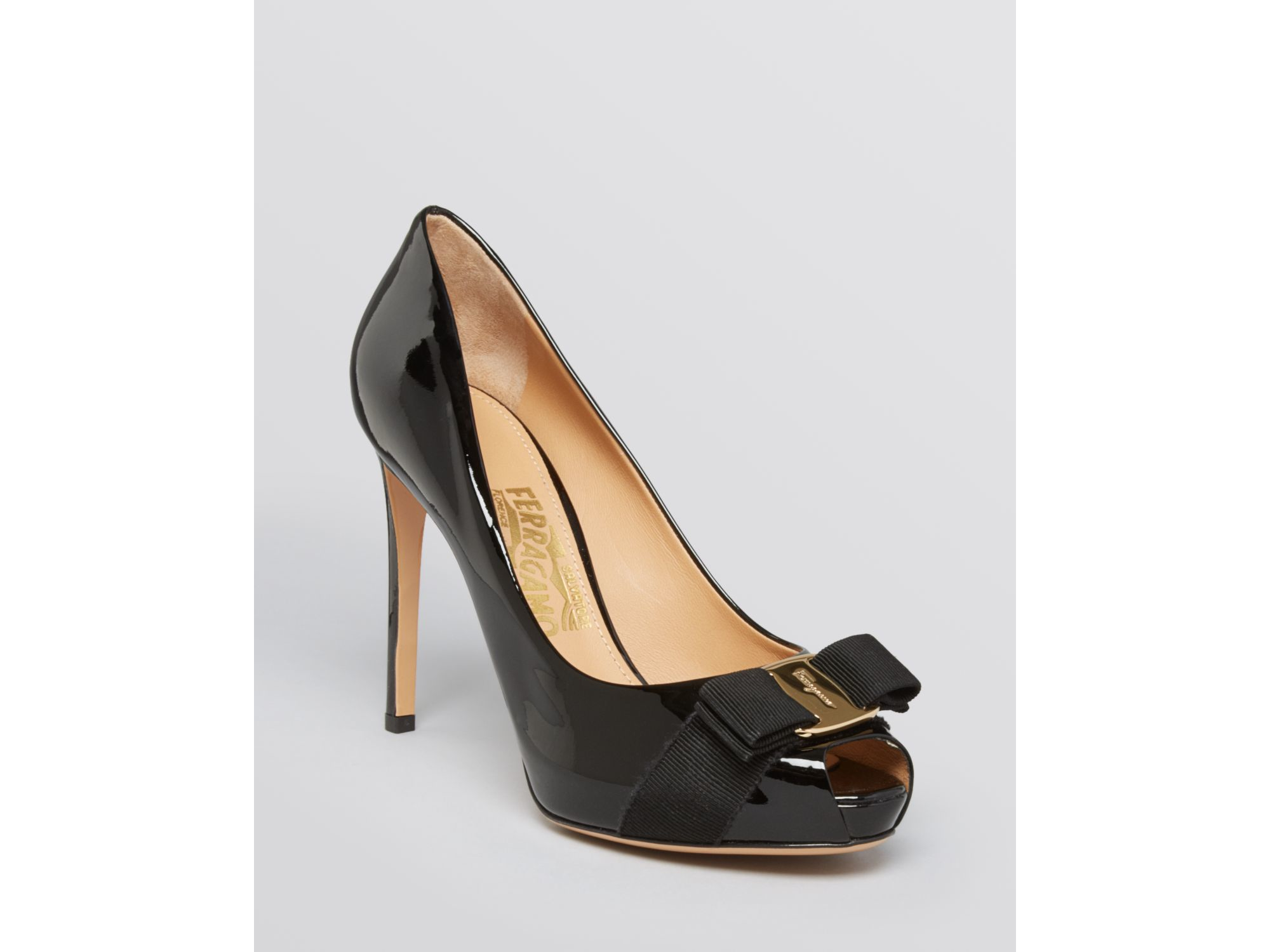 ferragamo platform heels