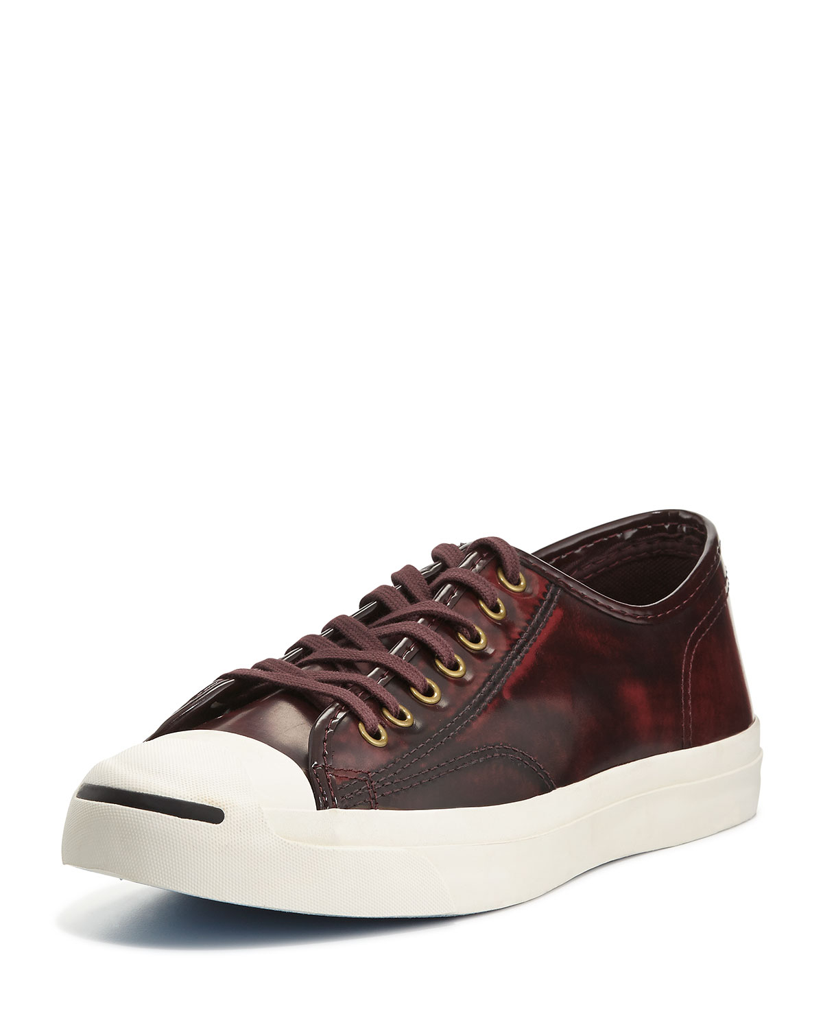 Lyst Converse Jack Purcell Marbled Leather Sneakers In Red For Men