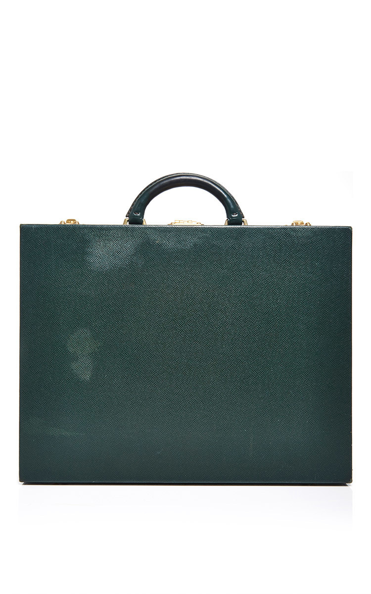 Lyst - Simon Teakle Vintage Louis Vuitton Briefcase in Green