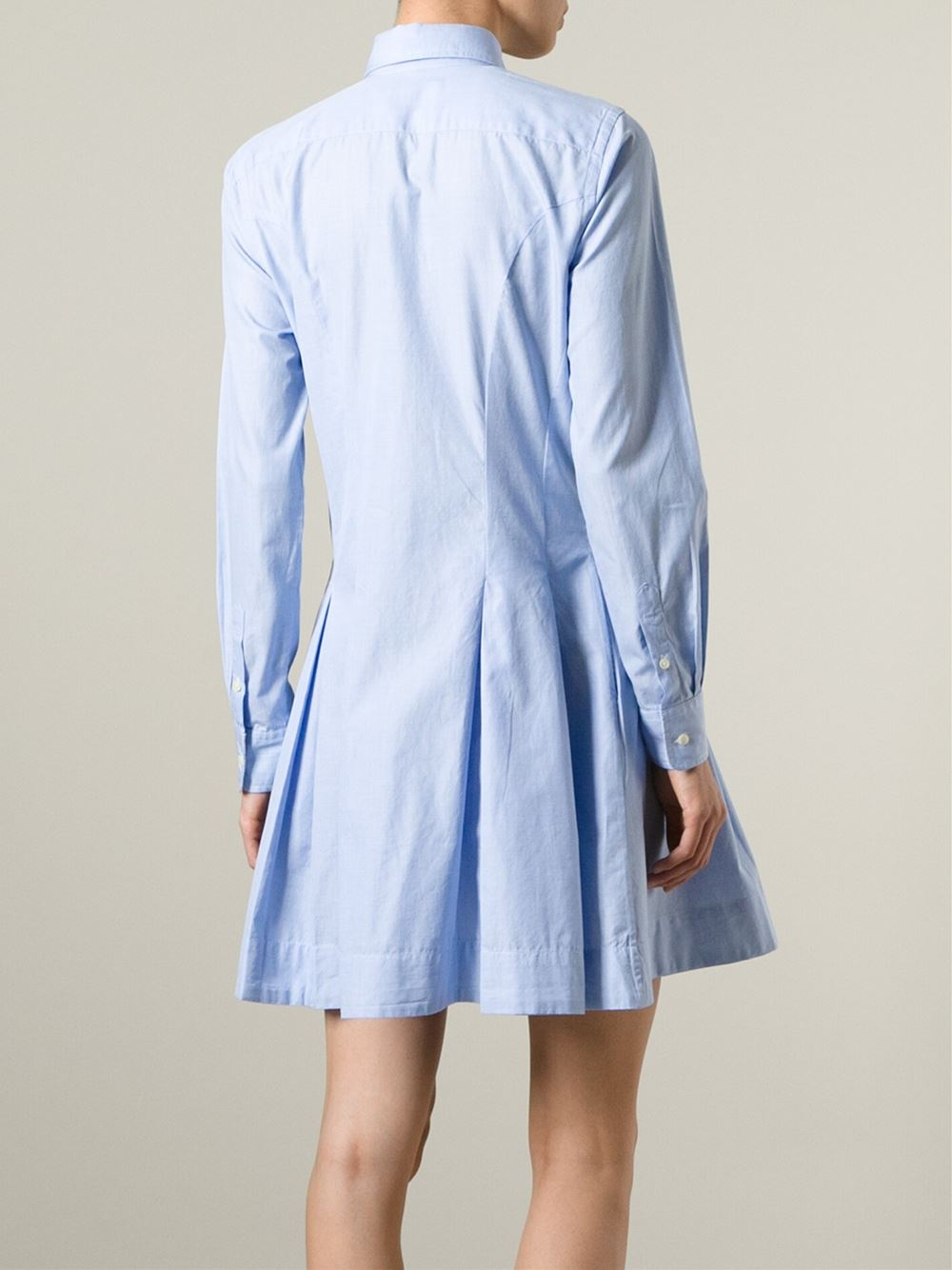 polo ralph lauren blue dress