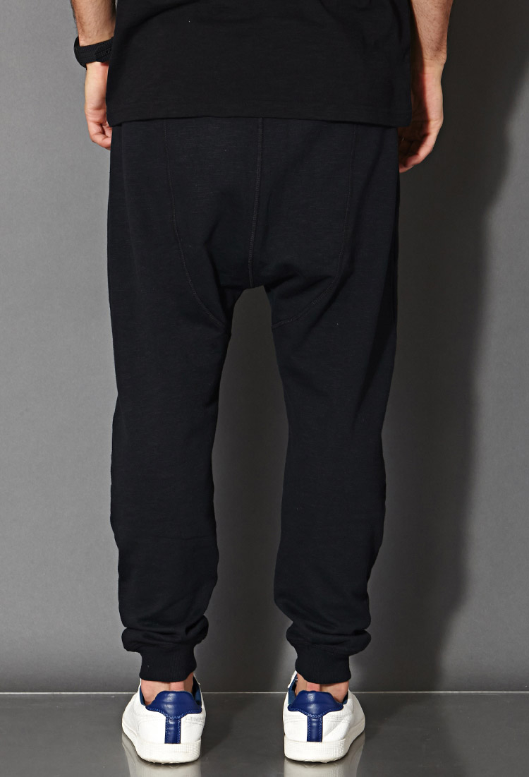 cotton blend joggers h&m