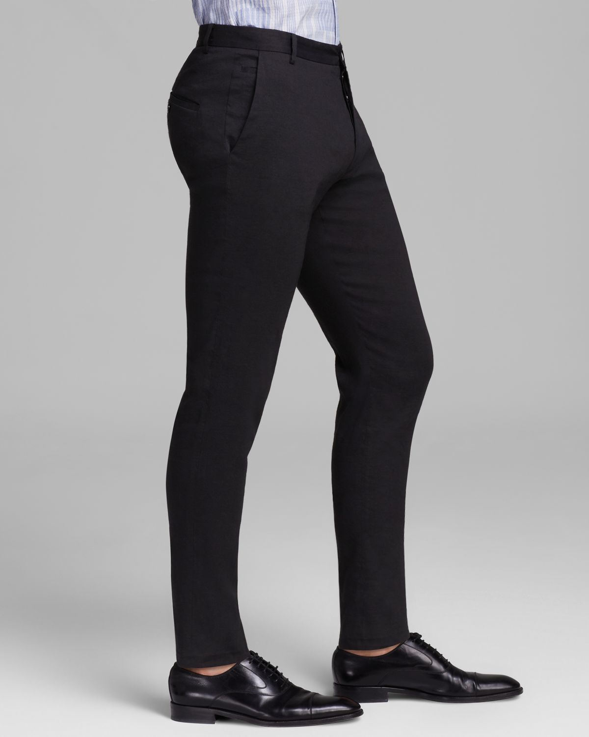 black linen pants