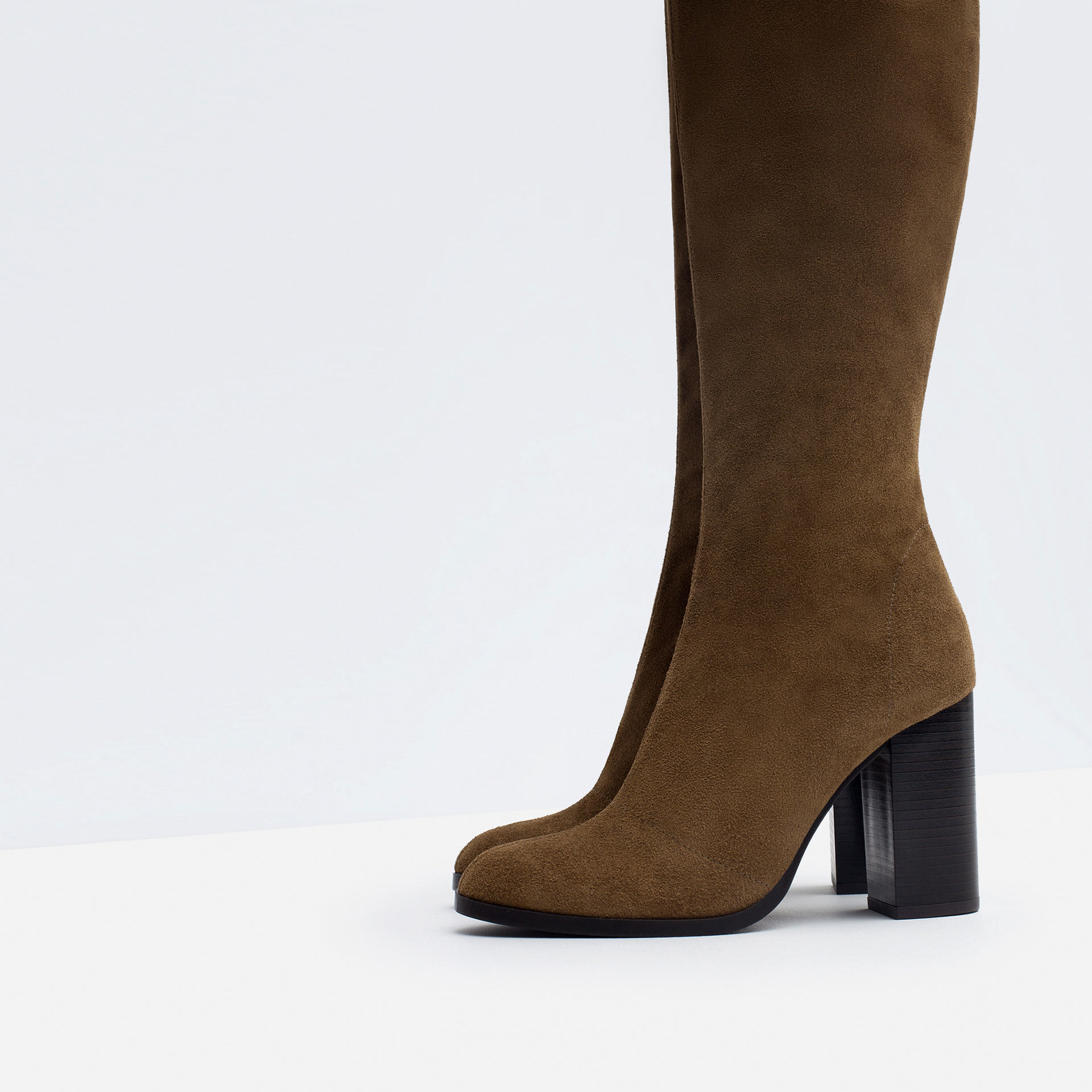 zara high heel boots