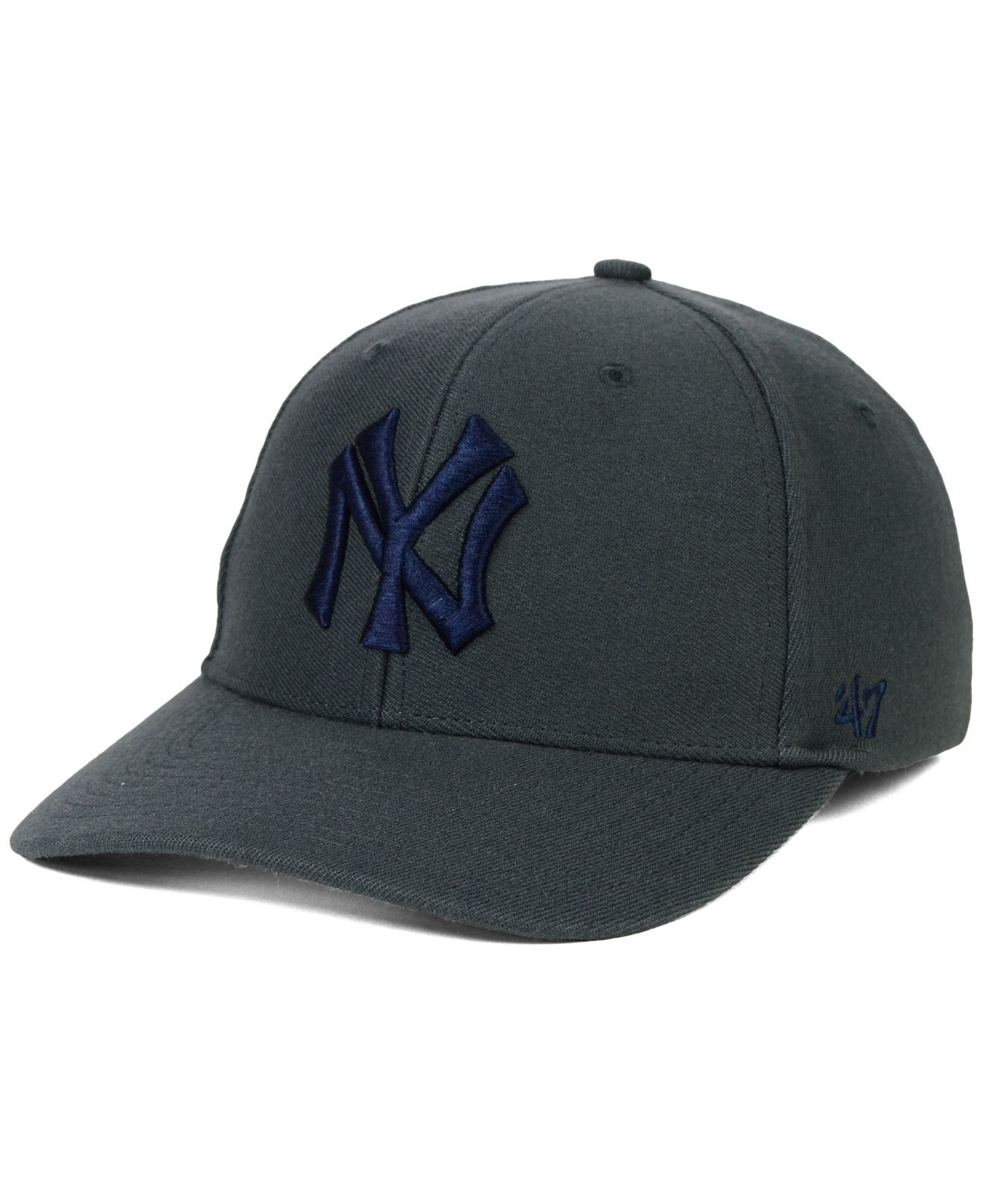 47 brand New York Yankees Contender Cap in Gray for Men | Lyst