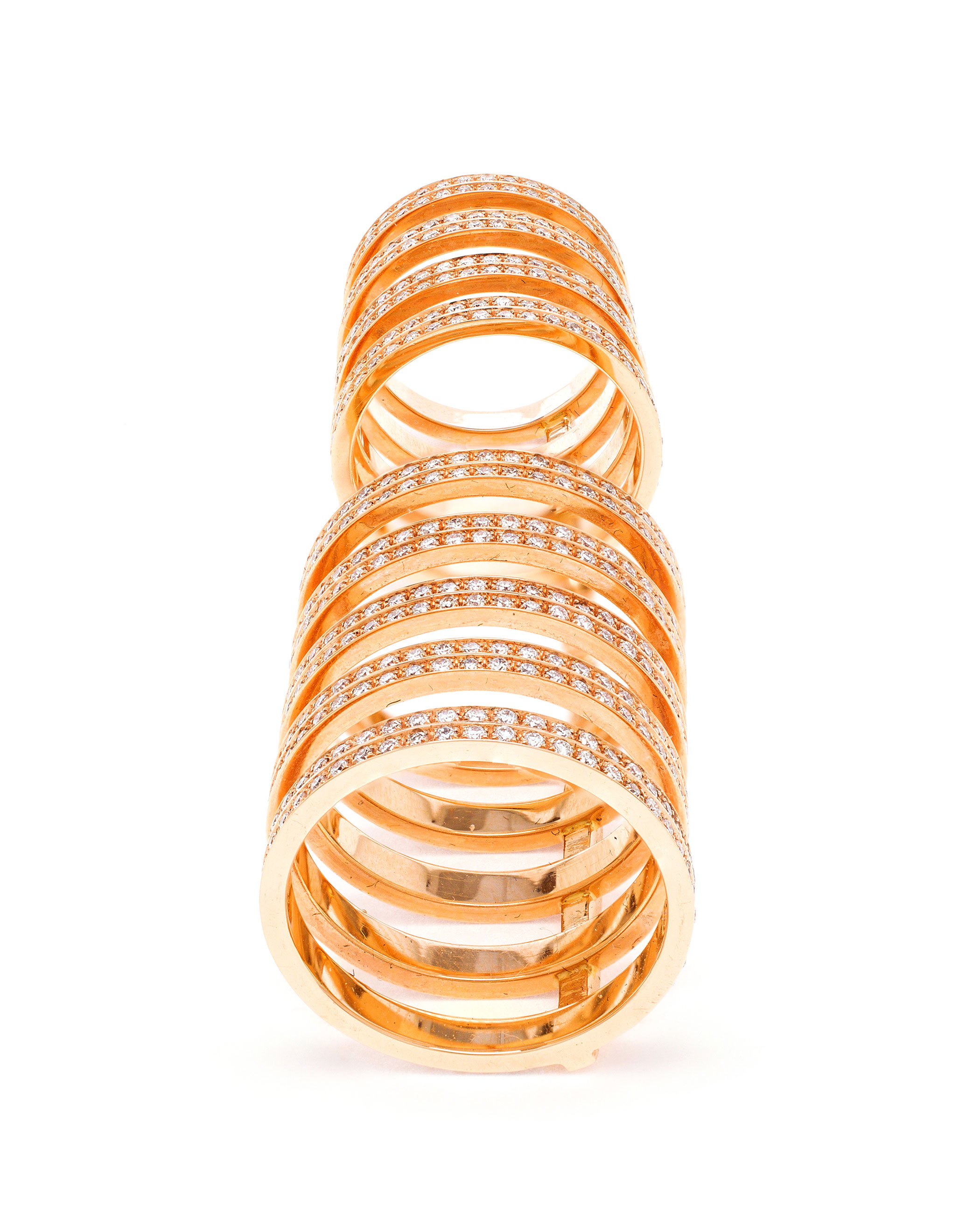 Repossi Berbère 18-karat Gold And Diamond Ring in Metallic - Lyst
