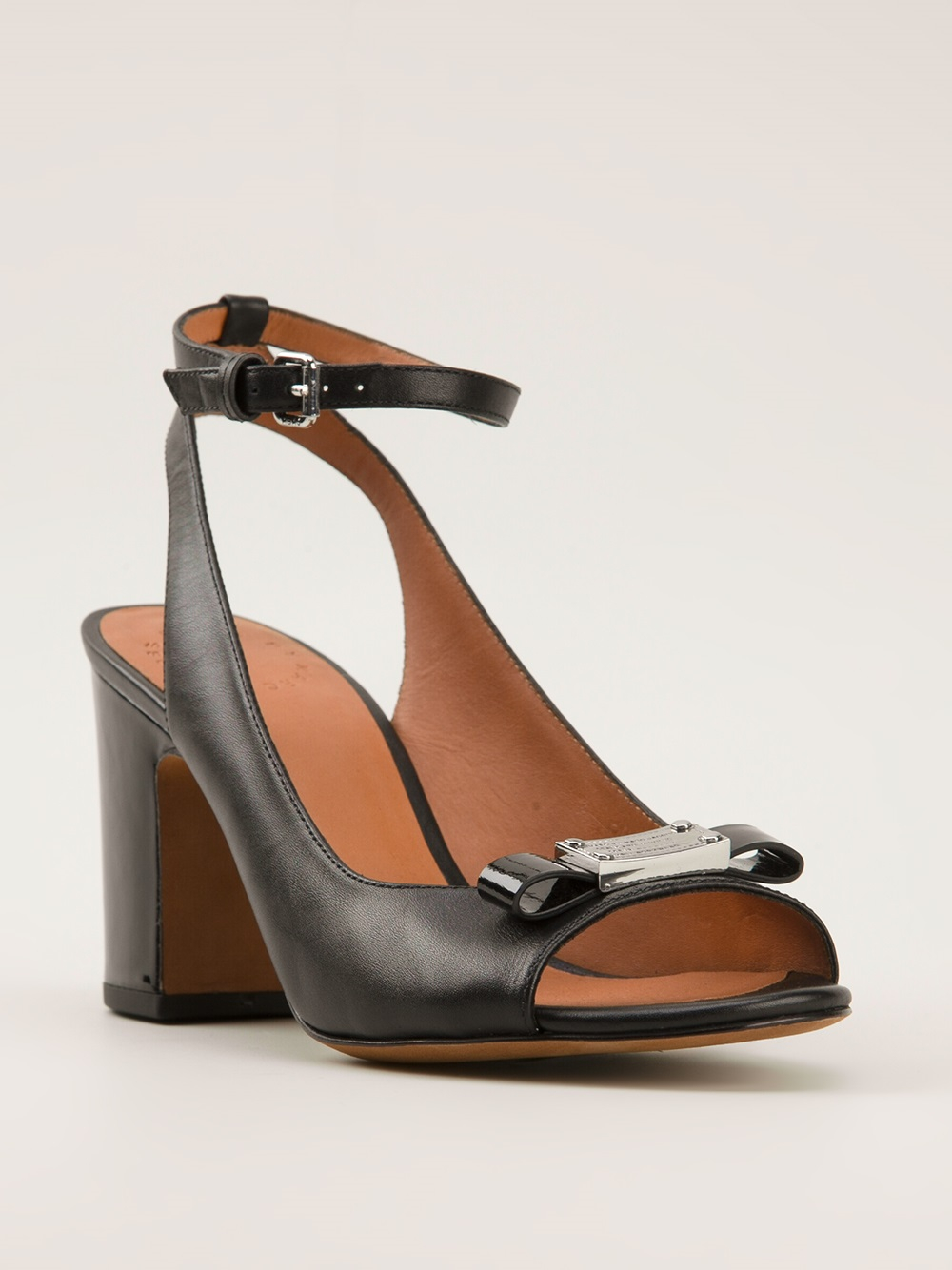 Marc By Marc Jacobs Chunky Heel Sandals In Black Lyst