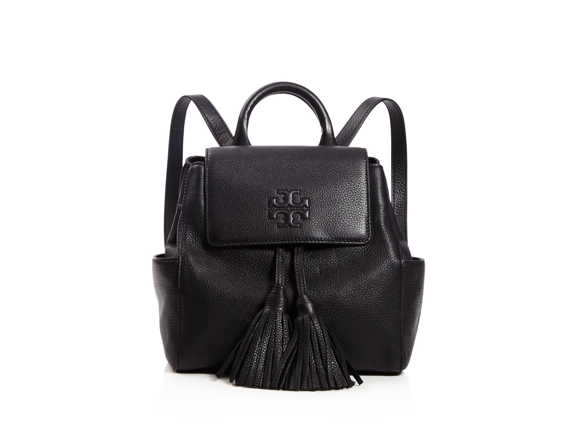 Lyst - Tory Burch Thea Mini Backpack in Black