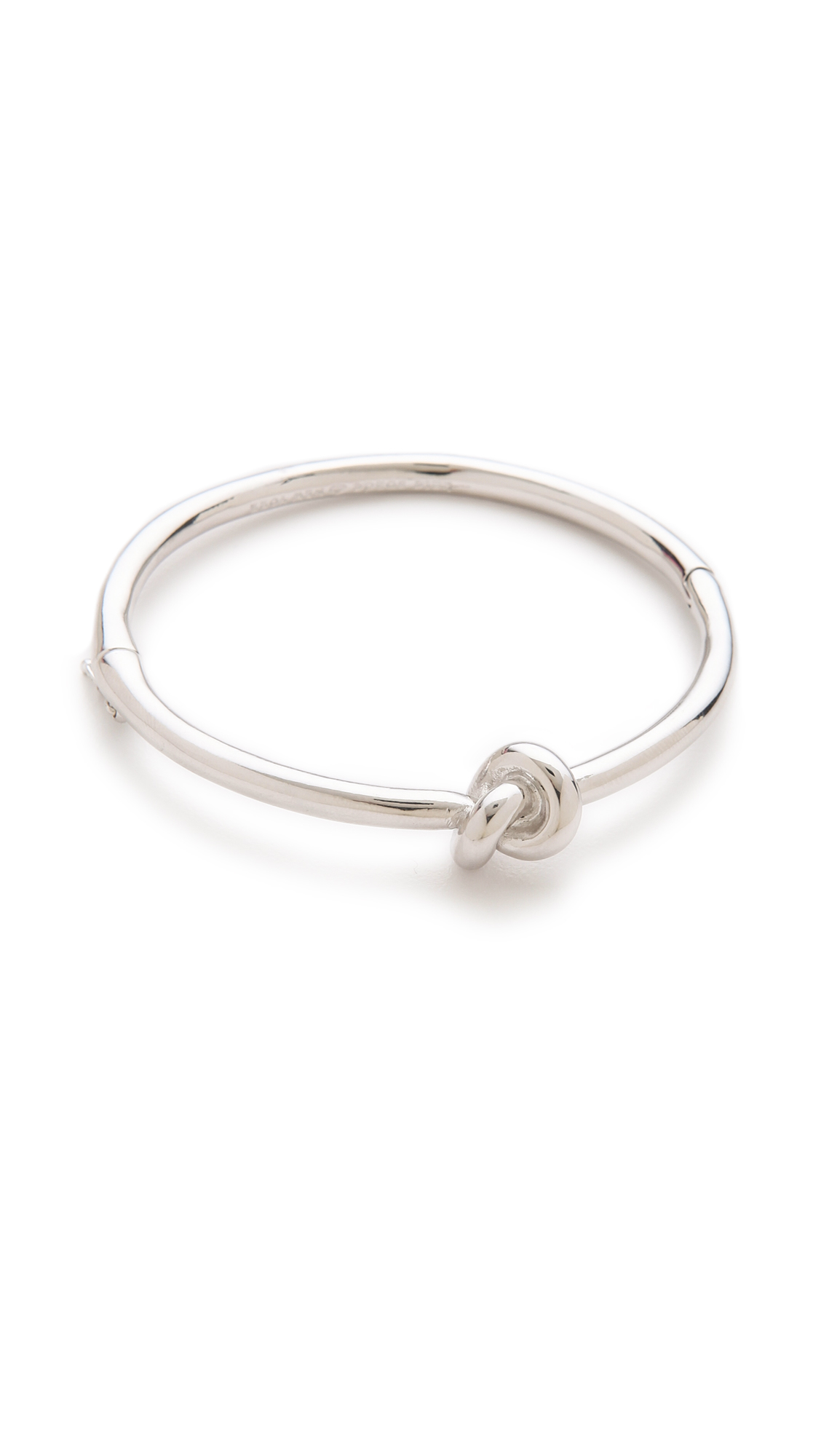 Lyst Kate Spade New York Sailor S Knot Bangle Bracelet In Metallic Gallery