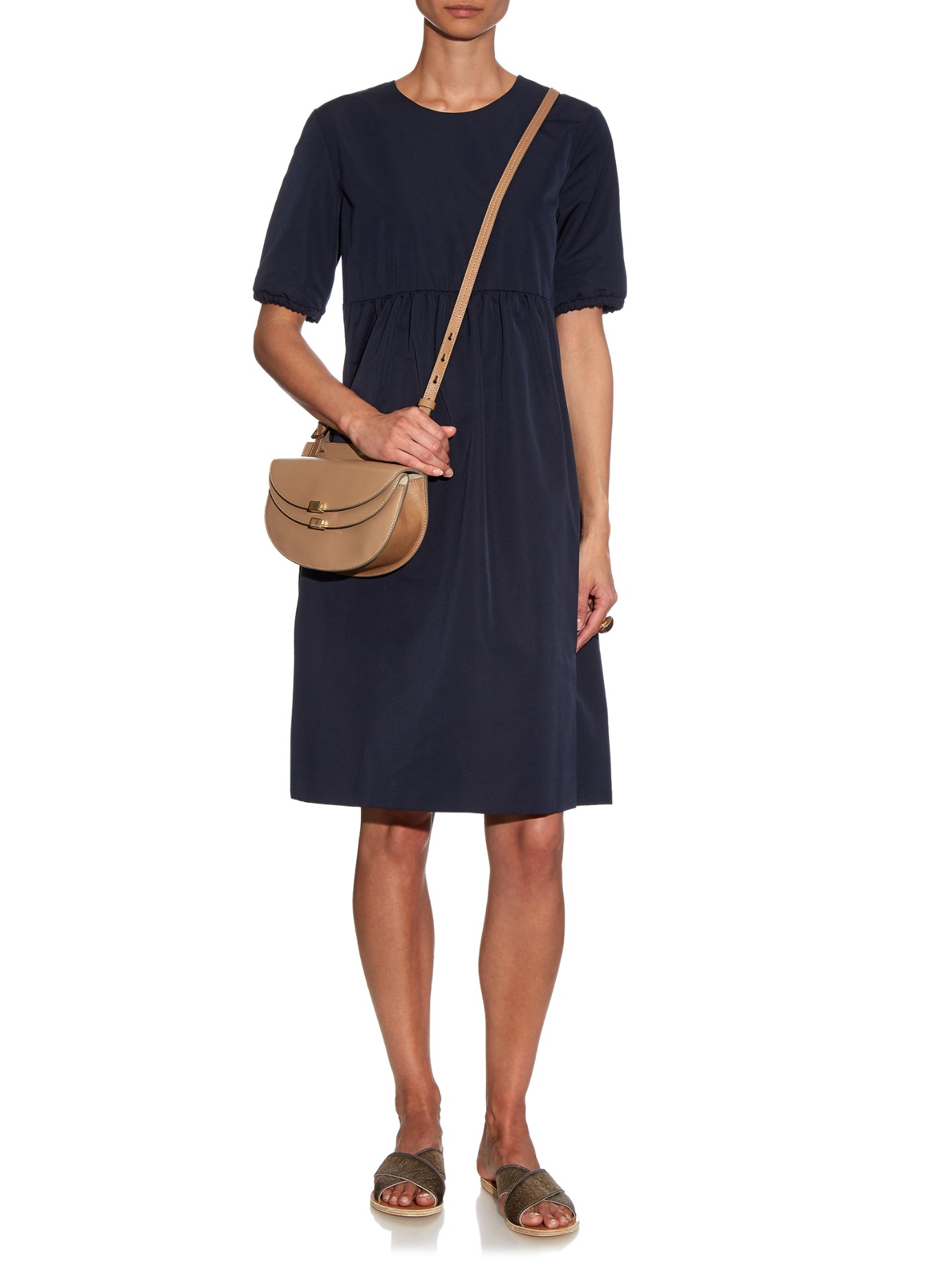 Lyst S Max Mara Corsaro Dress In Blue Gallery