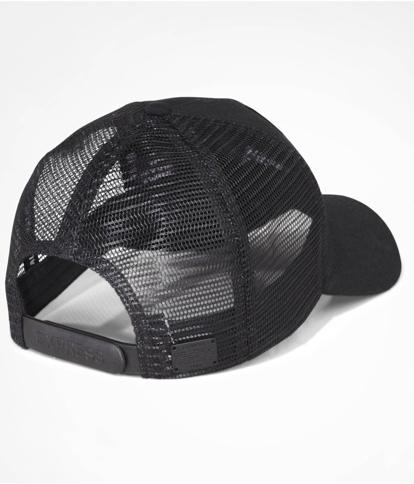 lyst express curved bill trucker hat in black for lyst express curved bill trucker hat in black for