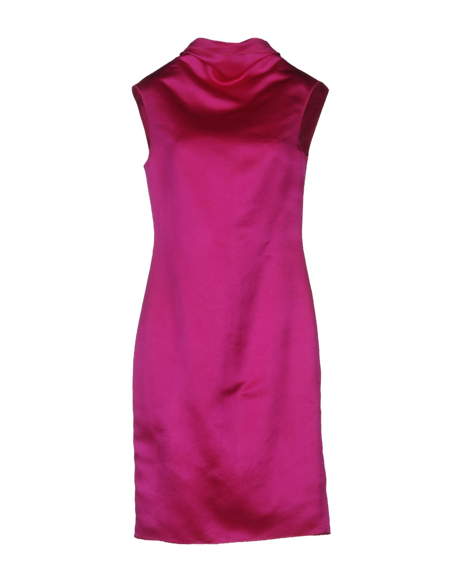 Lanvin Kneelength Dress in Purple (Fuchsia) | Lyst