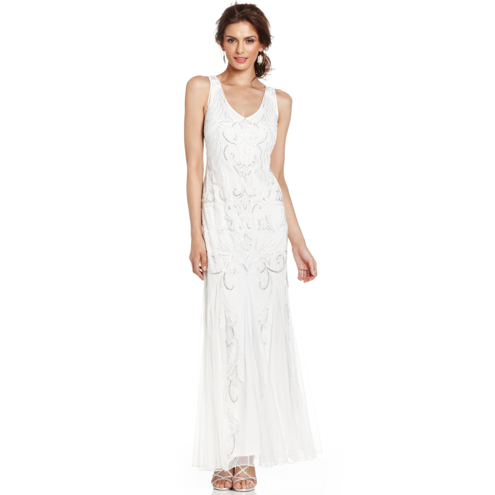 embellished mermaid gown