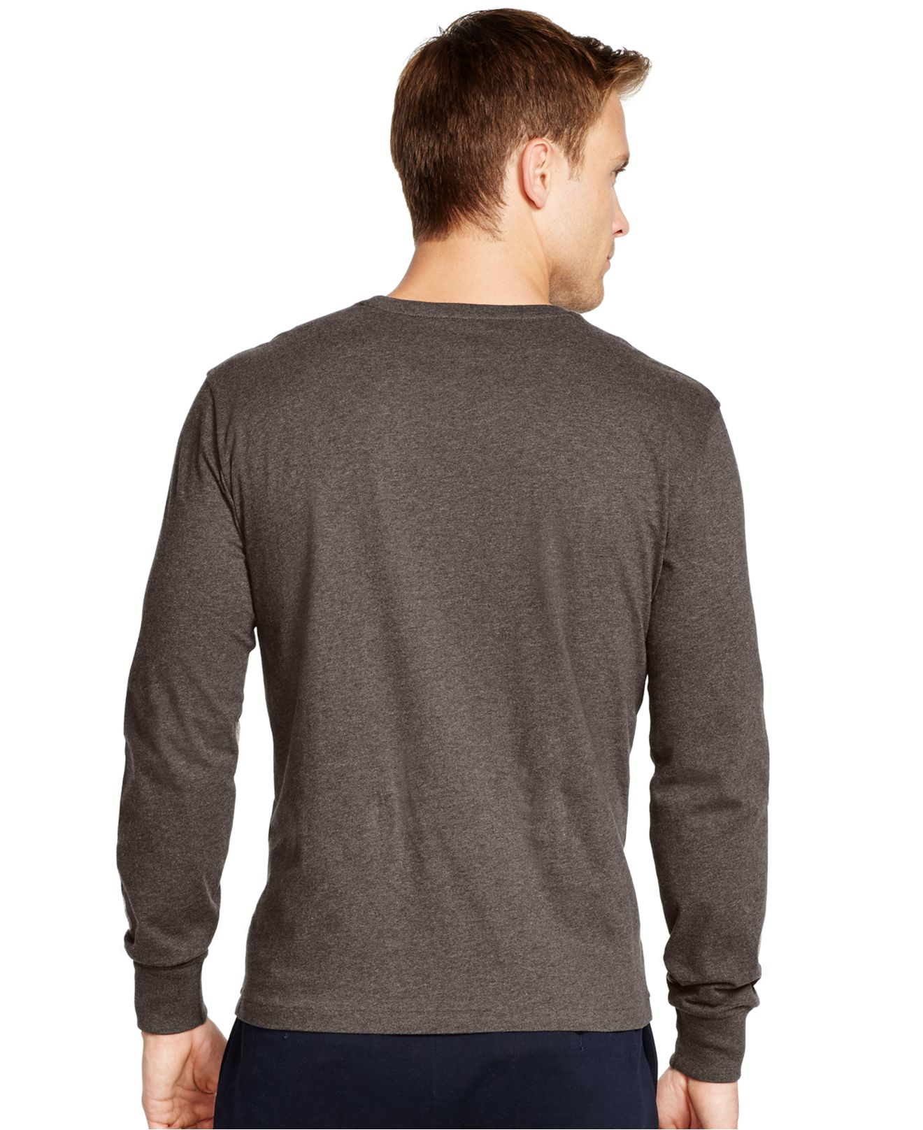 crewneck polo