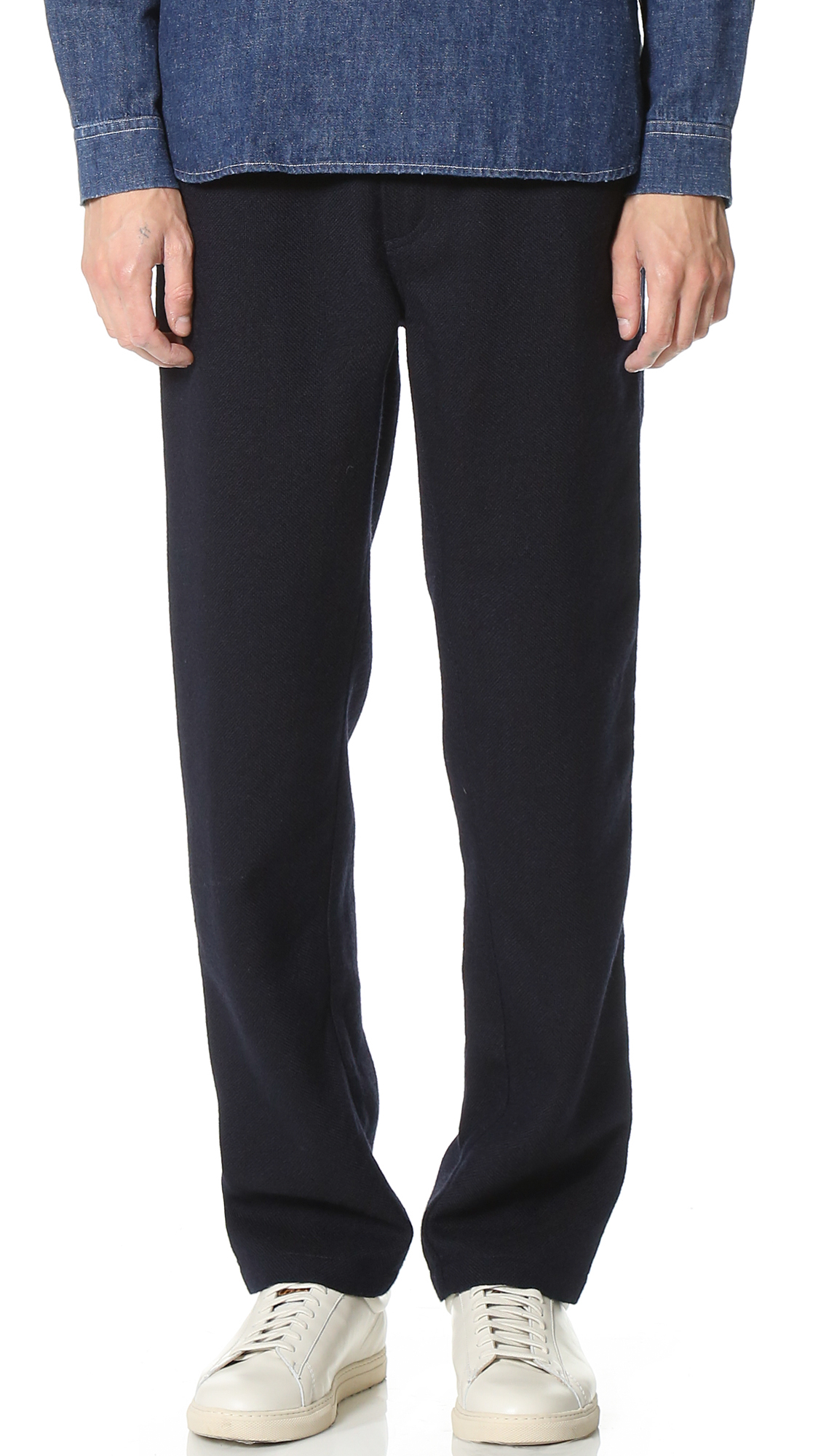 Our legacy Potato Sack Wool Relaxed Trousers in Black for Men | Lyst