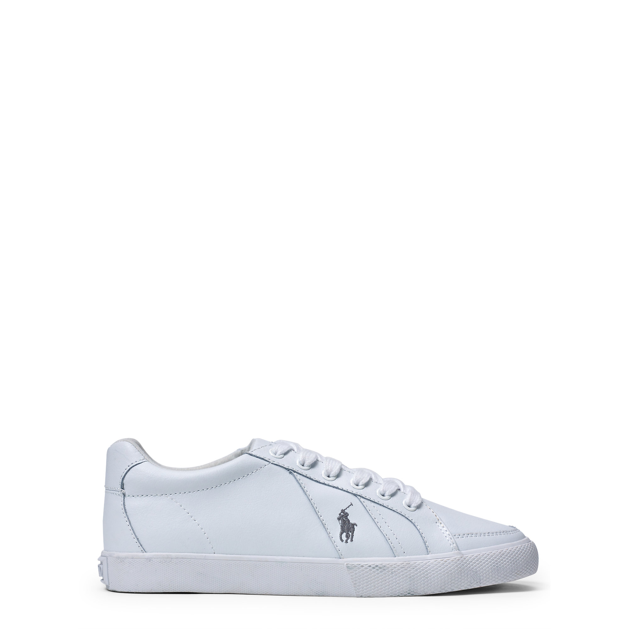 Lyst - Polo Ralph Lauren Hugh Leather Sneaker in White for Men
