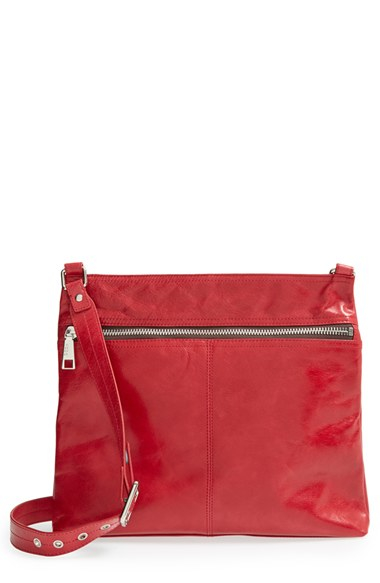 Lyst - Hobo &#39;lorna&#39; Leather Shoulder Bag in Red