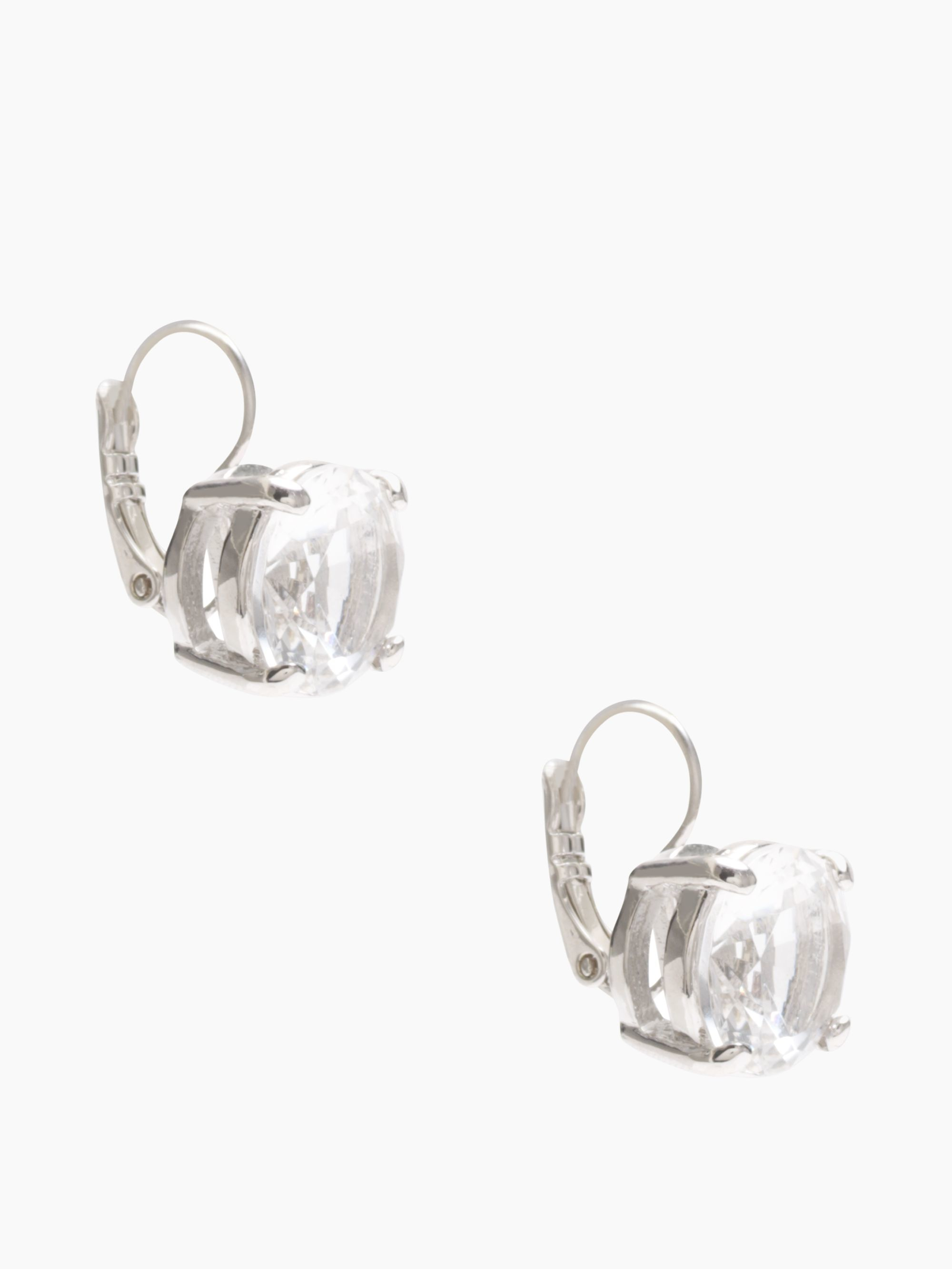 Lyst Kate Spade New York Round Leverback Earrings In Pink Gallery