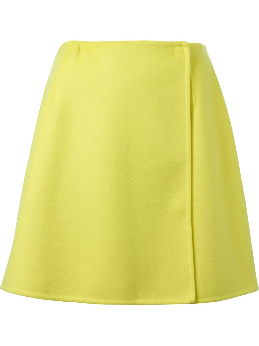 Ermanno Scervino Wrap Skirt in Yellow (yellow & orange) | Lyst