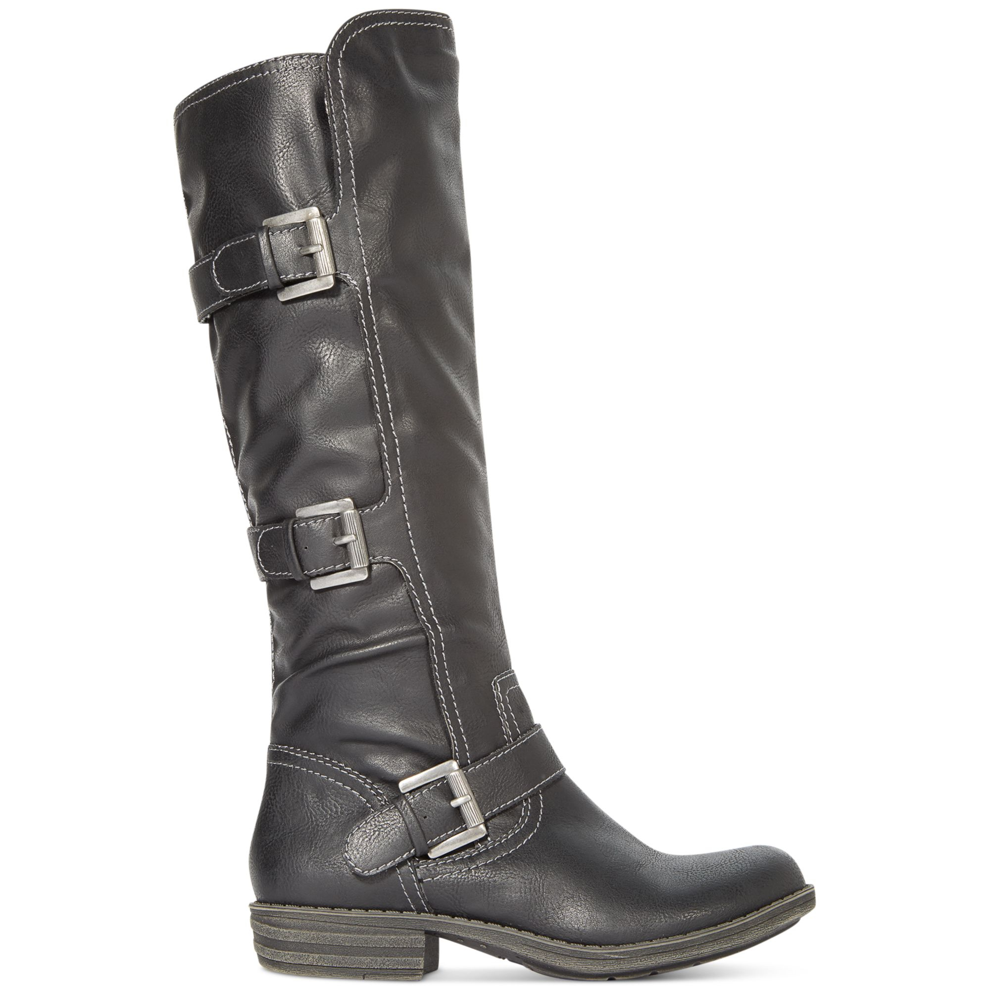 American Rag Jeffrey Tall Riding Boots in Black | Lyst