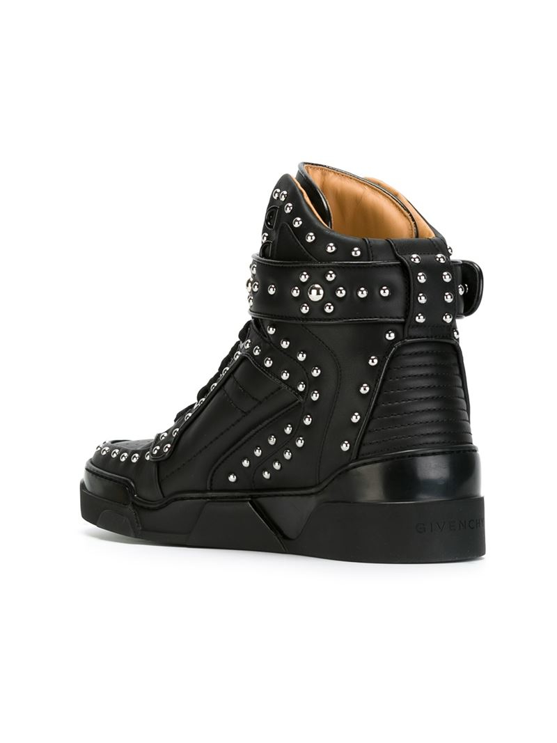 Givenchy 'tyson' Hi-top Sneakers in Black for Men | Lyst