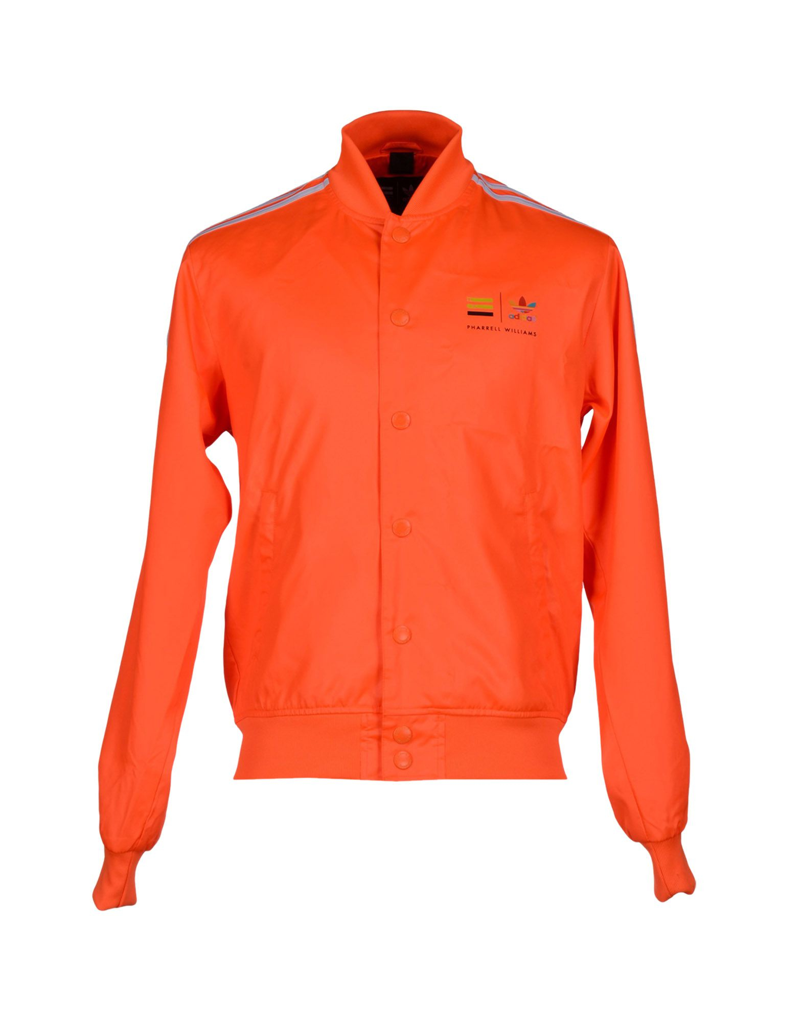 Lyst - adidas Jacket in Orange for Men