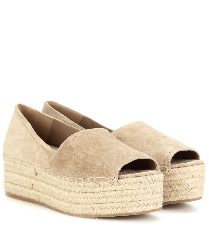 closed toe espadrilles platform