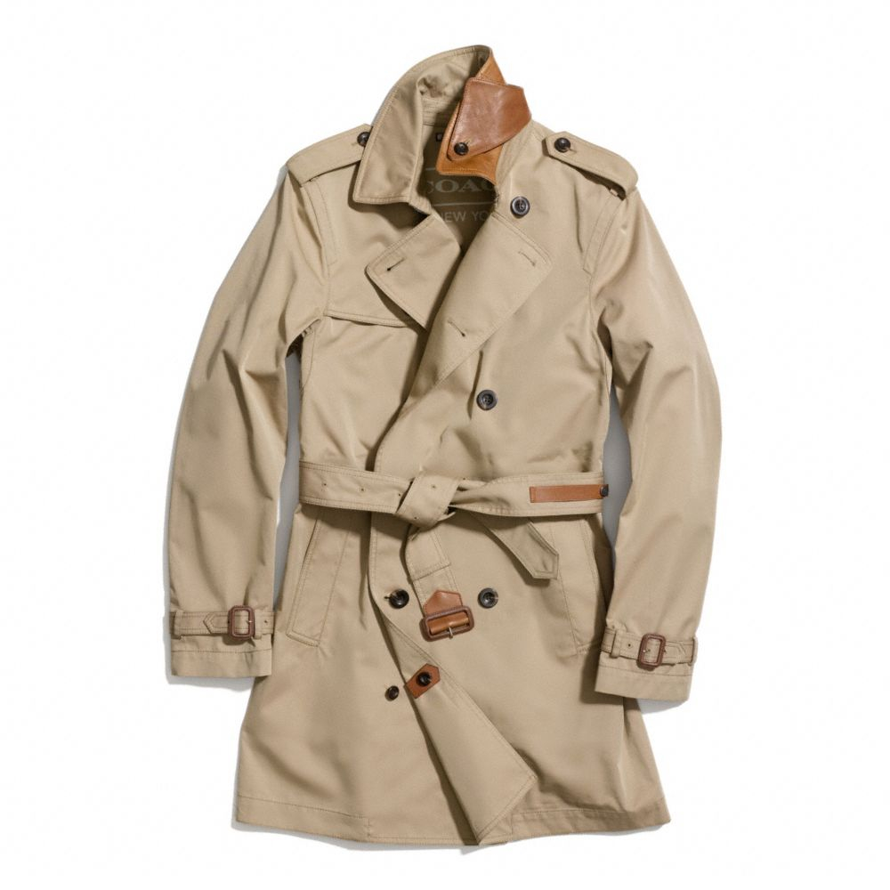 Lyst - Coach Crosby Trench in Natural for Men