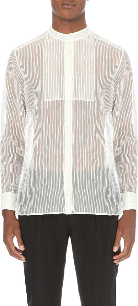 chiffon shirt mens