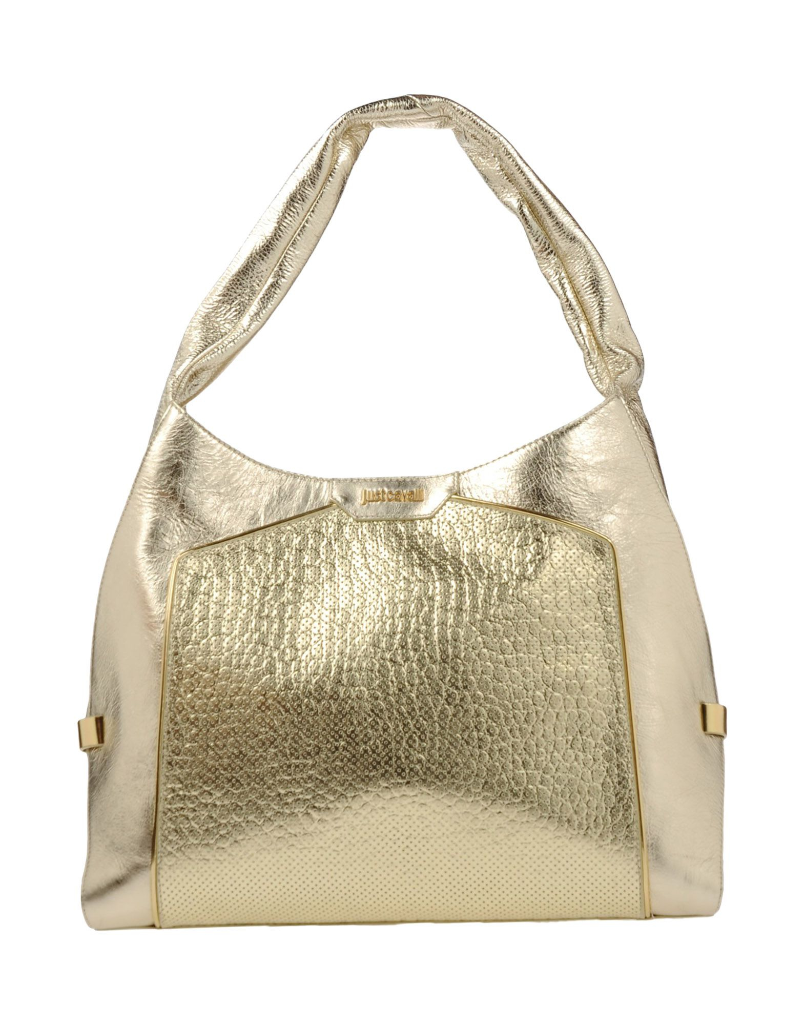 Just cavalli Shoulder Bag in Gold (Platinum) | Lyst