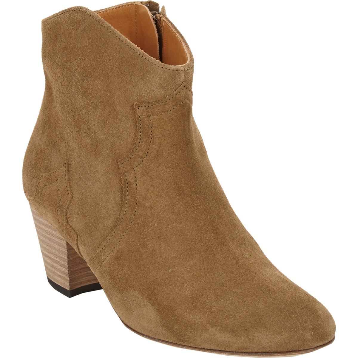 Isabel marant Étoile 'dicker' Boots in Brown | Lyst