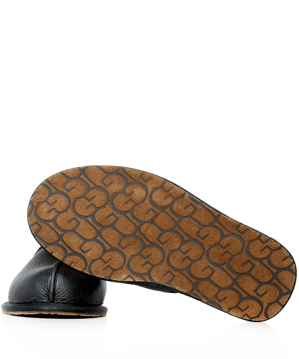 scuff leather slipper ugg