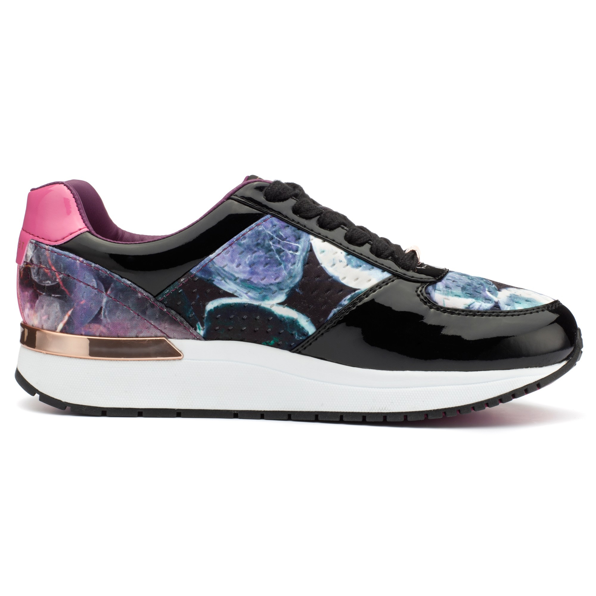 Ted Baker Pressya Printed Trainers in Blue - Lyst