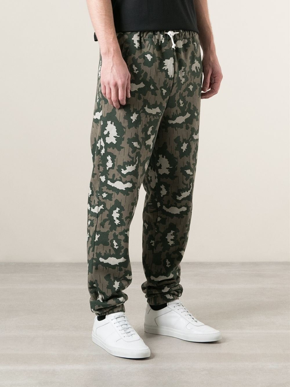 Lyst - Adidas Camouflage Track Pants in Green for Men