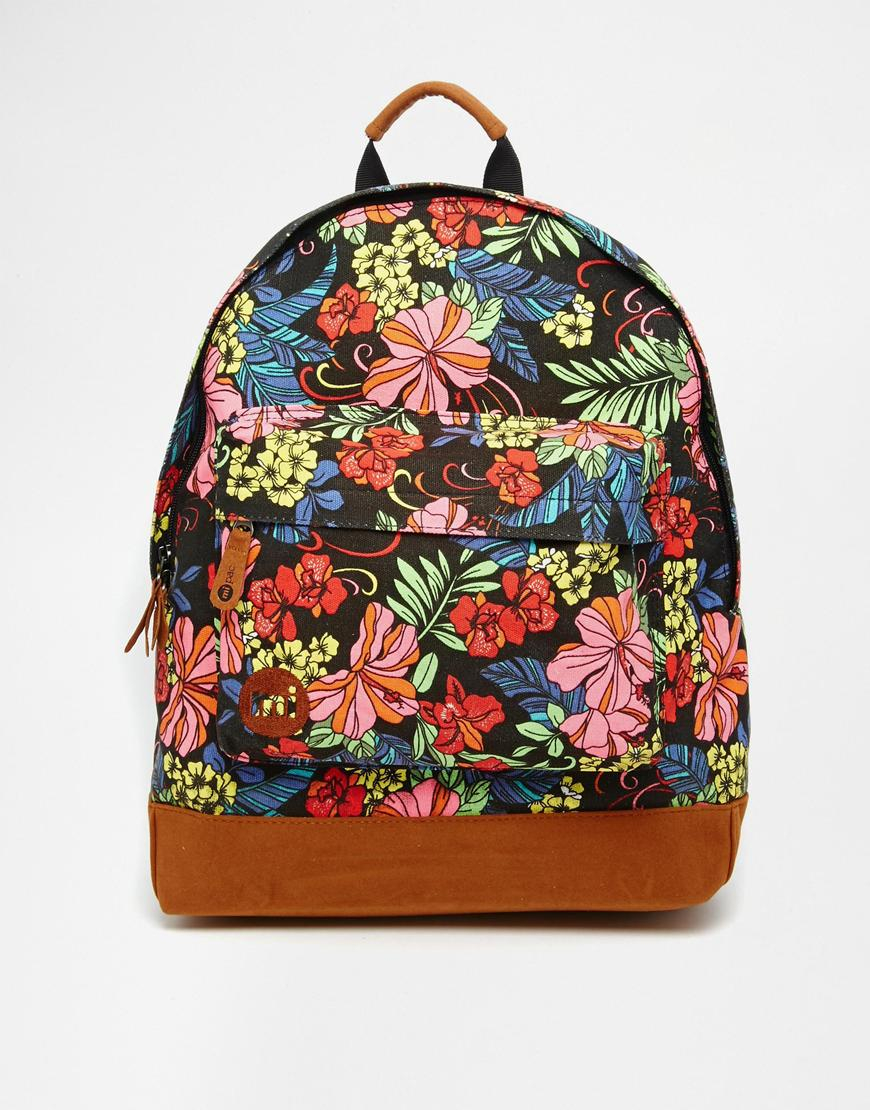 Lyst - Mi-Pac Backpack In Tropical Floral Print