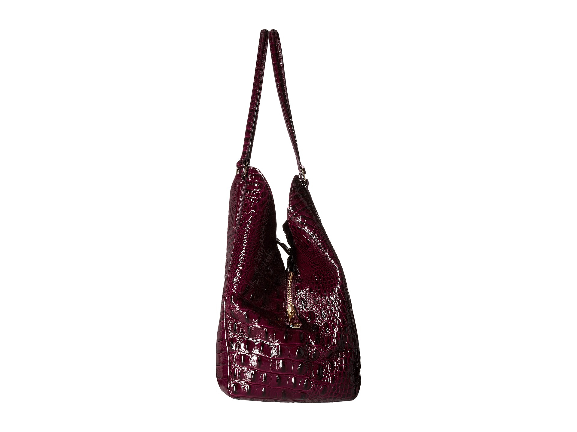 Lyst Brahmin Dayton Shoulder In Purple Gallery