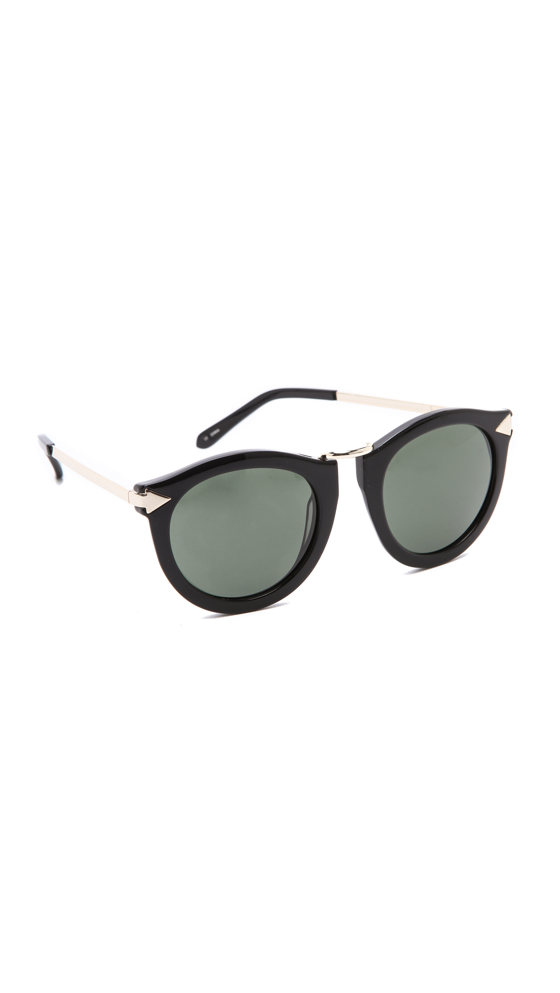 Karen walker The Harvest Sunglasses in Black | Lyst