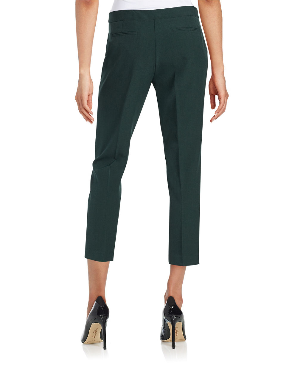 anne klein flat front pant