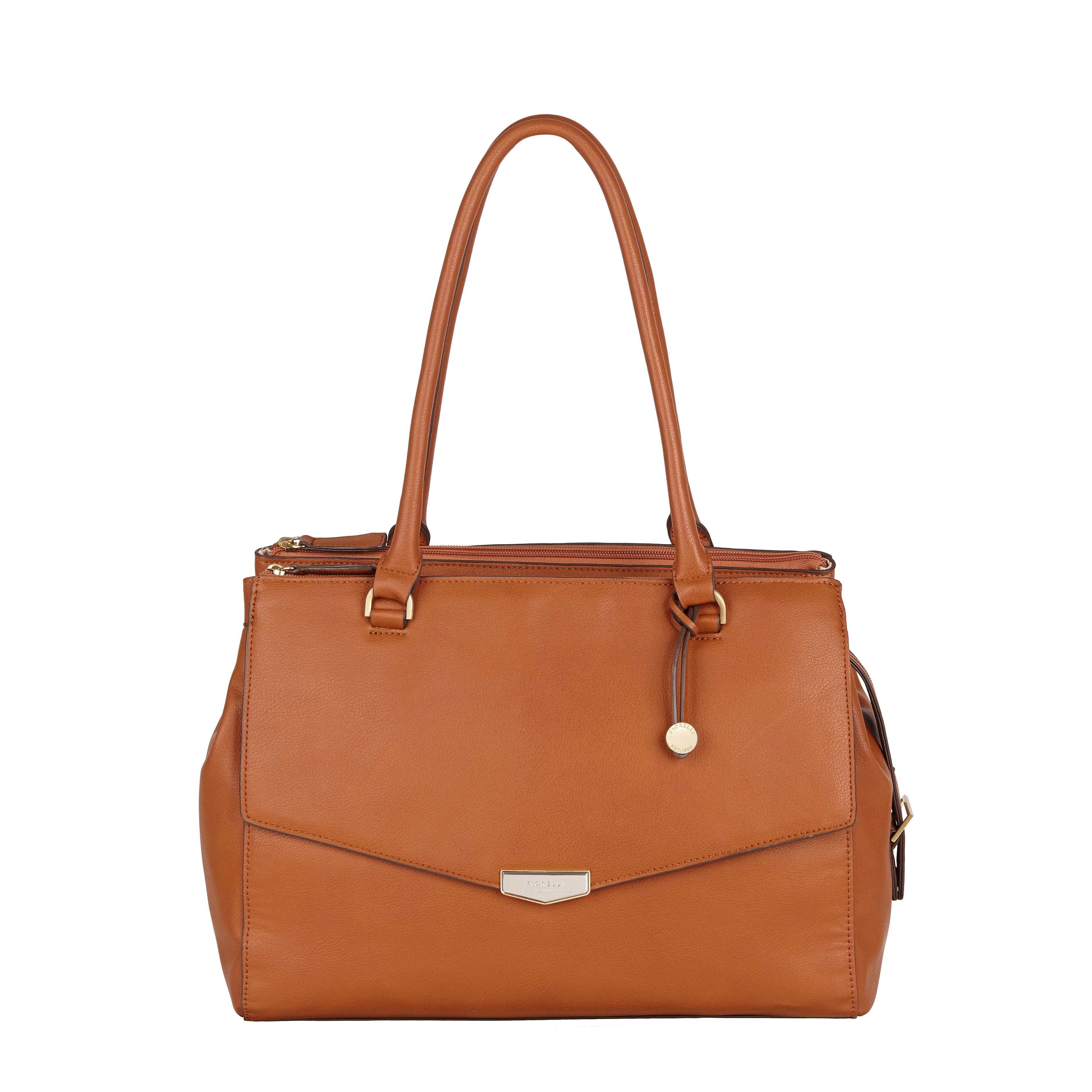 Fiorelli Harper Tan Medium Shoulder Tote Bag in Brown | Lyst