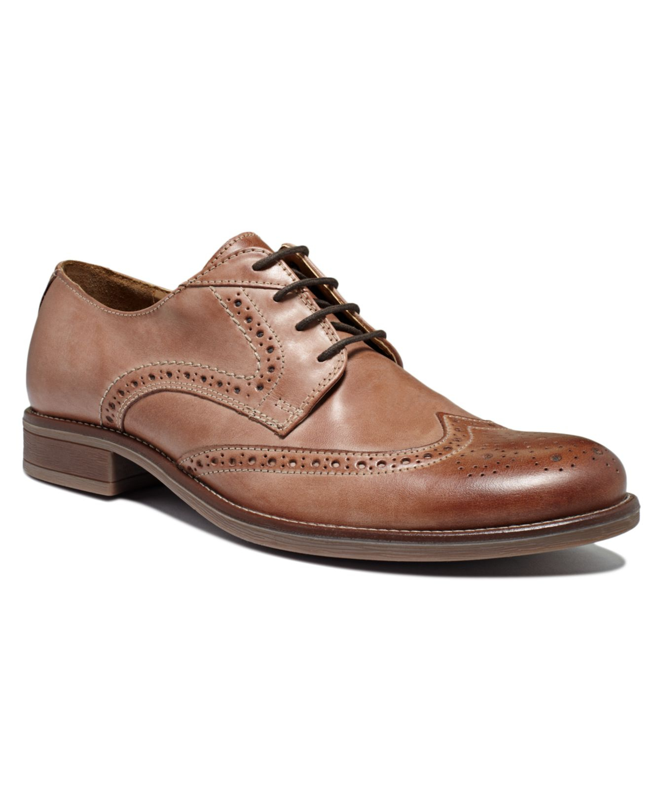 Lyst Bostonian Pavillion WingTip Lace Shoes in Brown Lyst Bostonian Pavillion WingTip Lace Shoes in Brown