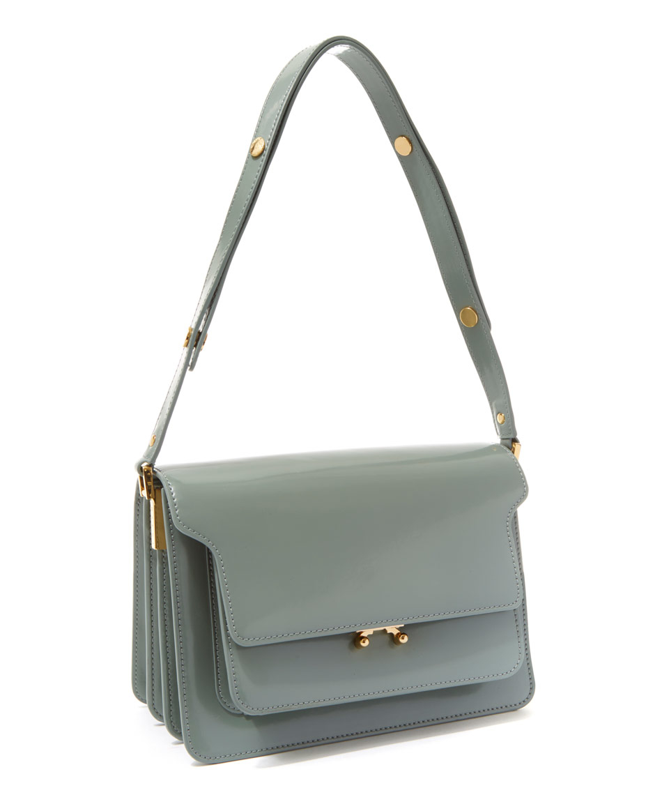 marni leather shoulder bag