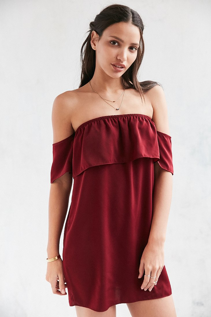 All Listings Shop Purple Dresses at Tobi! Long, Lavender, Lilac or Lace Maxi Dresses For Cocktails or Evening Out. 50% Off First Order. Nikki Rose Off The Shoulder Sweater Dress. Nikki Black Off The Shoulder Sweater Dress. Nikki Wine Off The Shoulder Sweater Dress. Nikki Blue Off The Shoulder Sweater Dress. PROMO 50% OFF: $82 $
