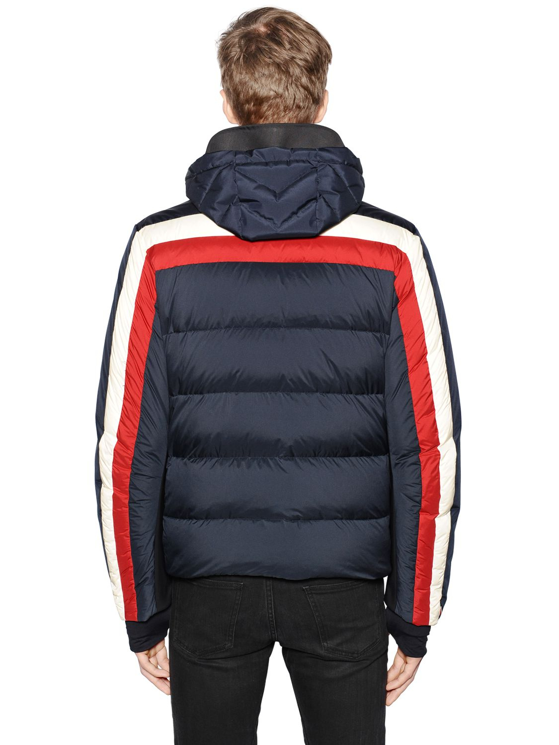 Moncler grenoble Copper Nylon Down Ski Jacket in Blue for Men | Lyst