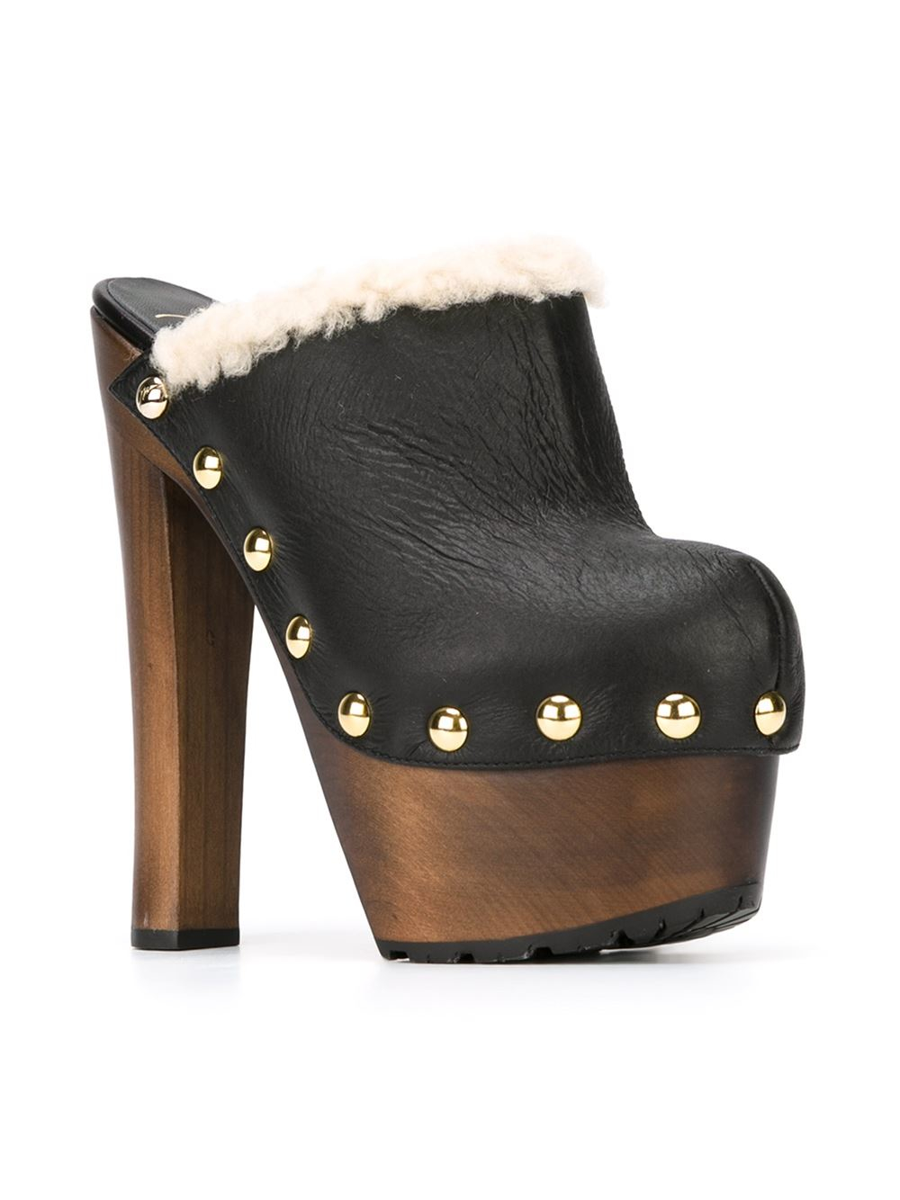 wooden heels