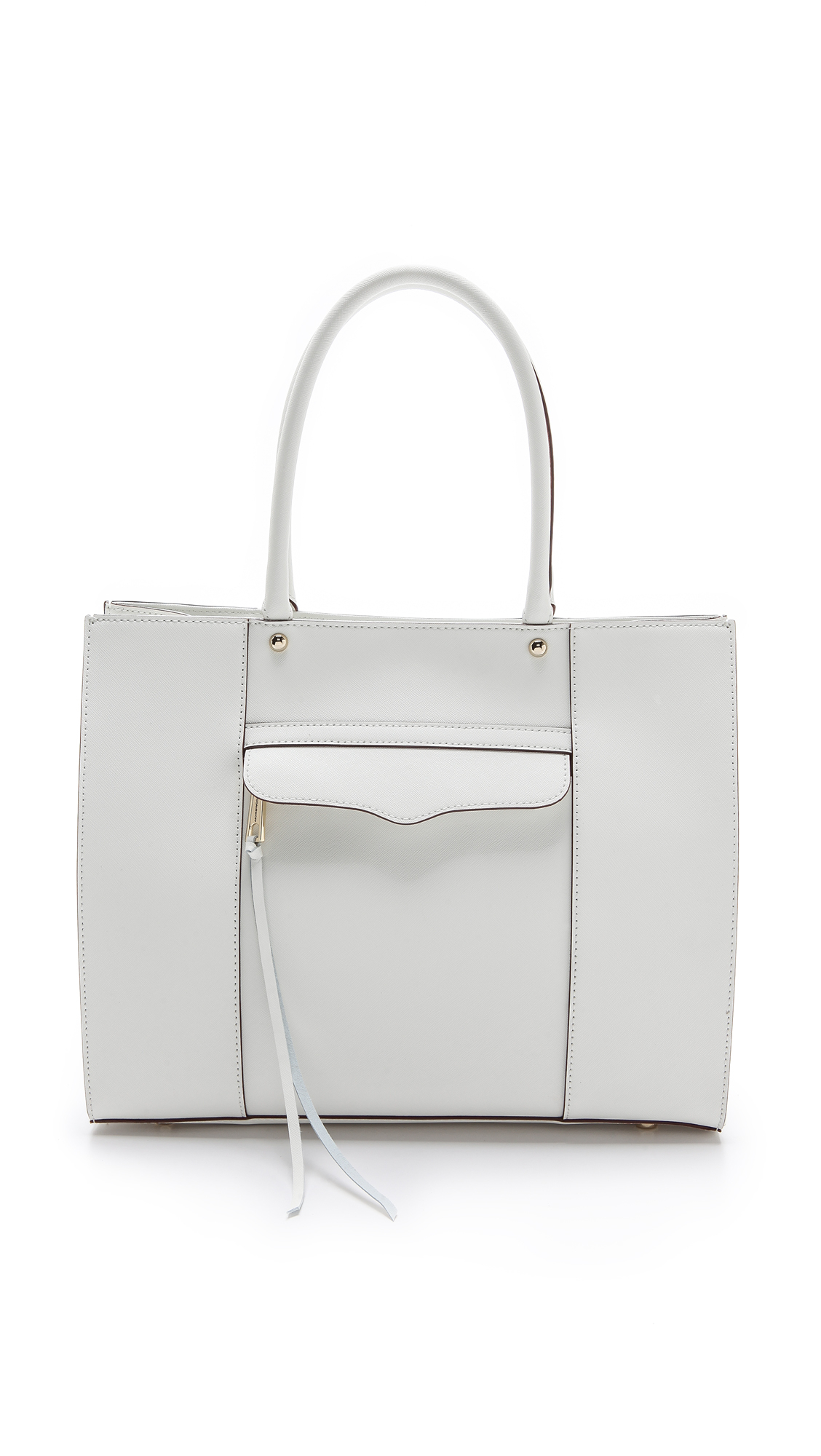 Lyst - Rebecca Minkoff Medium Mab Tote in White