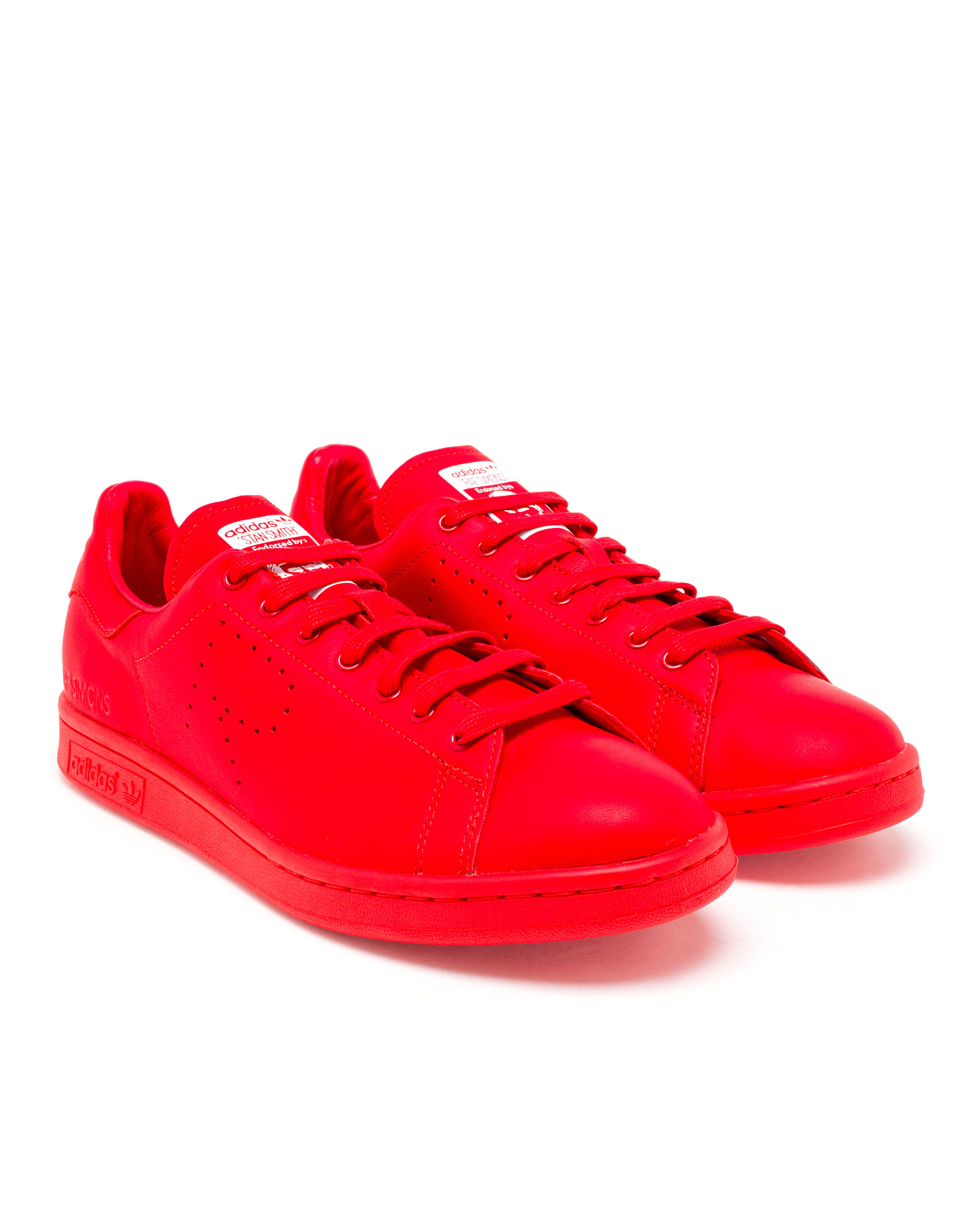 Lyst - Raf Simons X Stan Smith Trainer in Red