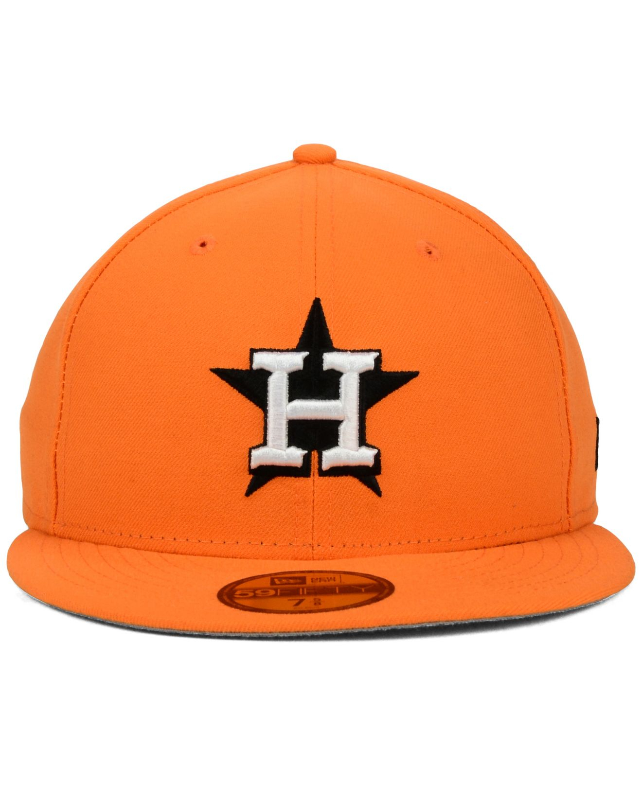 Ktz Houston Astros C-dub 59fifty Cap in Orange for Men | Lyst