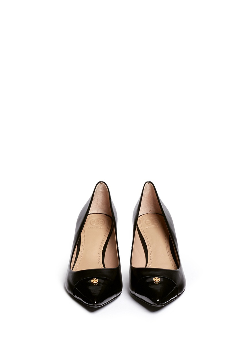 tory burch patent shoes