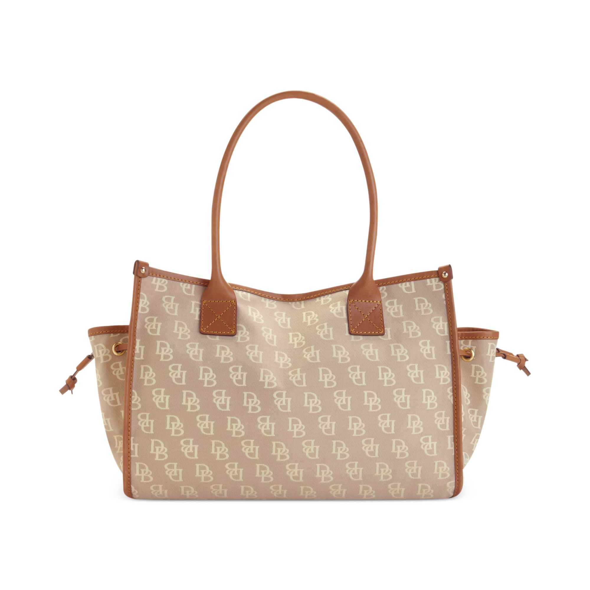 Dooney & Bourke Small Signature Tote in Beige (SAND) | Lyst