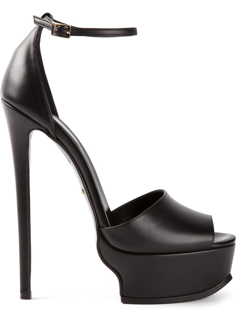 Lyst - Roberto Cavalli Platform Pumps in Black