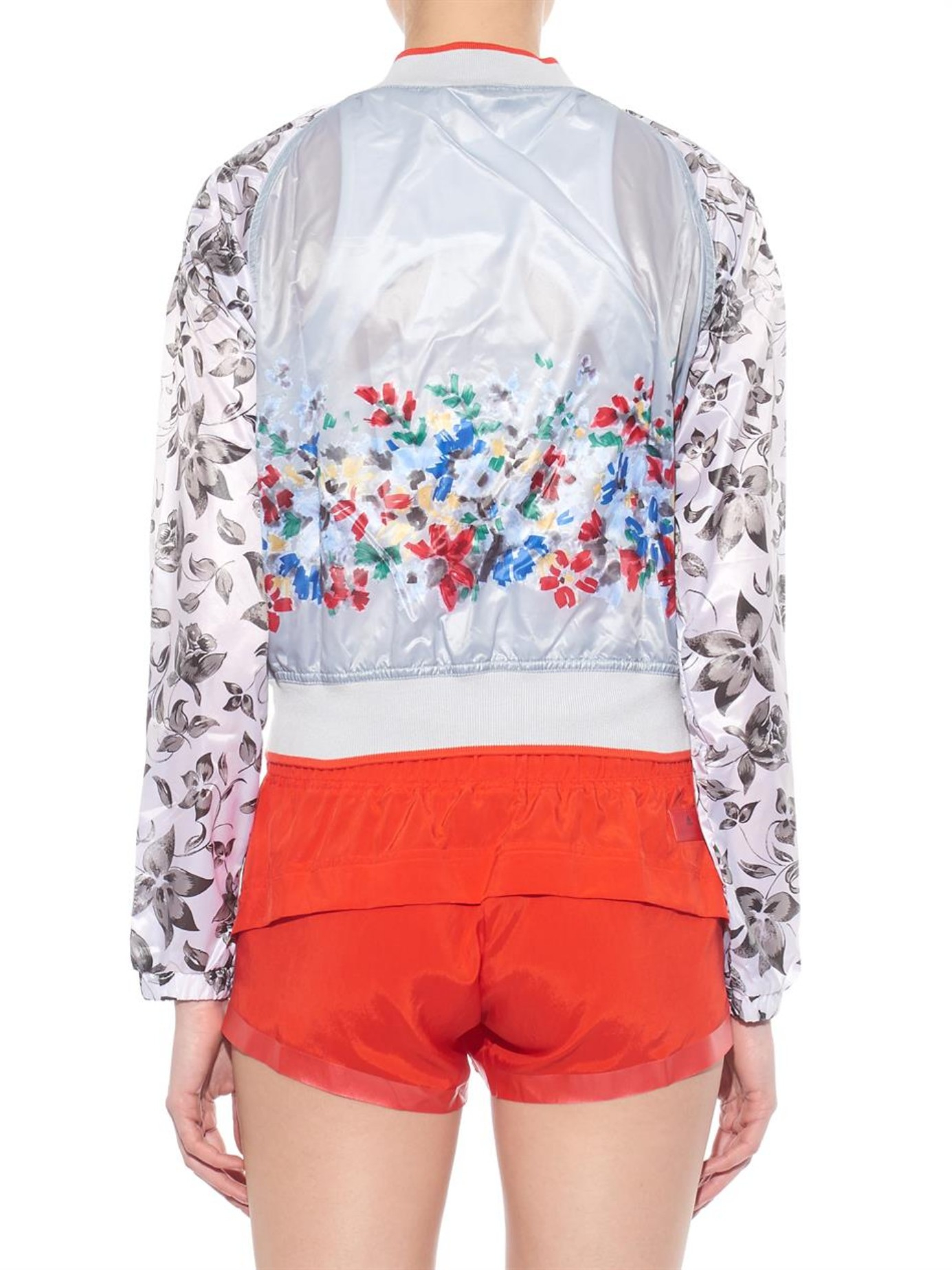 adidas floral jacket women's